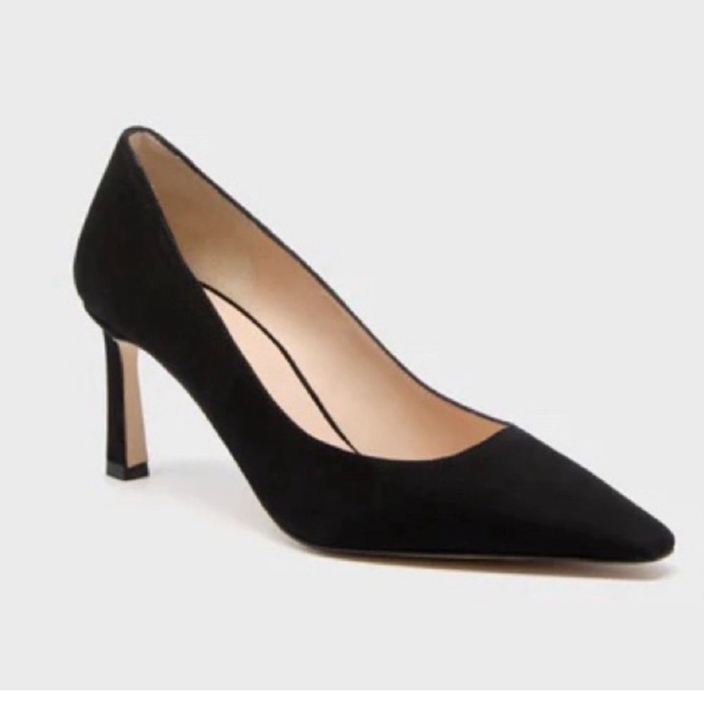 Tuckernuck llana Black Suede Heels
